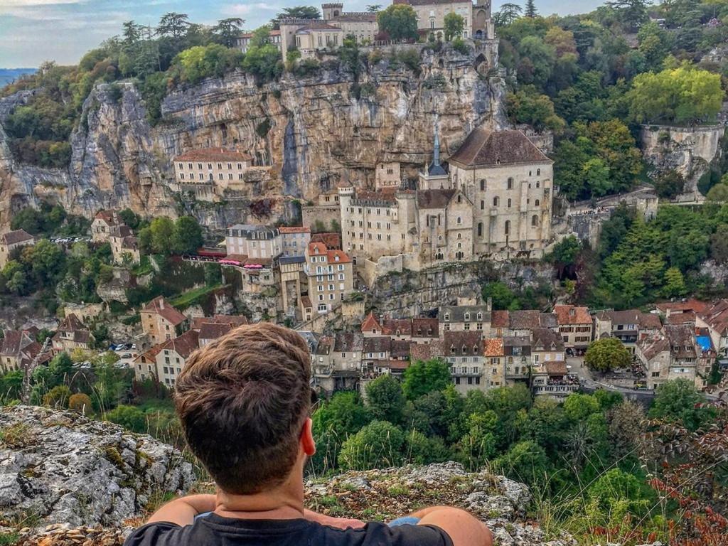 Hotel Des Voyageurs Rocamadour Esterno foto